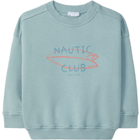 Laranjinha Comfortabel Sweatshirt Voor Kinderen - Petrol Blue - 8 jaar