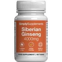 Siberian Ginseng 4,000mg