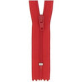 Milward Nylon Dress & Skirt Closed End Zips Red