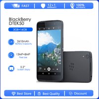 BlackBerry DTEK50 Refurbished Original Unlocked Octa-core Refurbished Cellphone 13MP 5.2" 16GB ROM 3GB RAM 3G 4G LTE phone