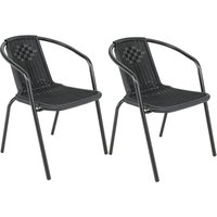 2/4/6 Pcs Chairs and Outdoor Dining Table