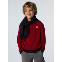 North Sails - Felpa con patch logoNorth SailsRed dahlia12