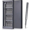 25 In 1 Magnetic Precision Screwdriver Kit With 24 Pcs Mini Pocket Screwdriver Set Small Repair Set For Mobile Phone/PC/Camera
