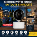 Camera de surveillance WiFi avec détection de mouvement intérieur et extérieur