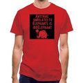 Anything Unrelated To Elephants Is Irrelephant classic fit.