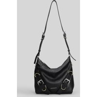 Borsa a spalla Voyou in Pelle Nera