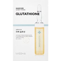 Missha - Mascure Whitening Solution Sheet Mask (Glutathione) Maschere in tessuto 28 ml unisex