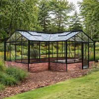 T-shaped greenhouse on wall | Wall-Mounted T-Model Orangery