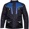 Venti Tour Waterproof Textile Motorcycle Jacket Navy Yellow