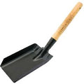 Heavy-Duty Metal Hand Shovel & Dust Pan Set - 40cm, Solid Wood Handle, Multi-Surface Cleaning Tool | Wowcher