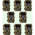 Pack x8 Caméras Piège Photo 64MP 1296P 940nm IR Camera Chasse Infrarouge Vision Nocturne, 0,1s Vitesse de Dclenchement Caméra de Jeu IP66 Étanche|A262 Vert