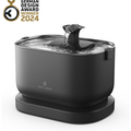 Petlibro Dockstream Battery-Operated Water Fountain, Black / Dockstream, wireless cat fountain