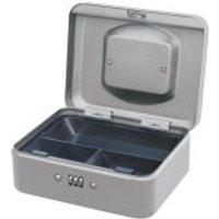 Facilities Premium Cash Box with Coin Tray Metal Combination Lock