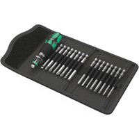 Wera 17 Piece Kraftform Kompakt Screwdriver Bit Set