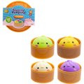 Squeezy Dumpling Squishy Fidgetleksak Assorterad 5,5 cm – 1 St