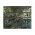 Claude Monet Bathers at La Grenouillère Mini Print