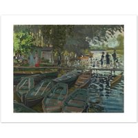 Claude Monet Bathers at La Grenouillère Mini Print