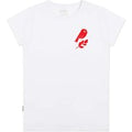 Matt Sewell Womens Red Bird Tee - White