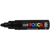 Paintmarker Uni POSCA PC7M breed zwart