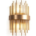 Brushed Antique Brass Wall Lamp