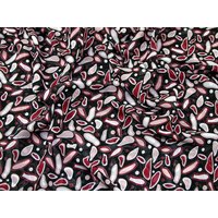 Deadstock Sheer Chiffon Fabric Plum