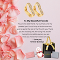 Gold Plated Mini Heart Hoop Earrings - Polished Copper, Secure Hinged, Gift-Ready | Wowcher