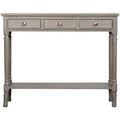 Delta Console Table - Taupe - 3 Drawer