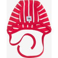 Striped helmet hat for baby