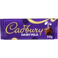 Cadbury Dairy Milk Chocolate Gift Bar 345g