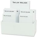 Bellmore 7-Tablet Set - White with Linen holder