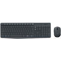 Toetsenbord Logitech MK235 Qwerty +muis zwart
