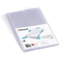 Rexel Clear Card Holder Nyrex Open on Short Edge A5 Ref 12060 Pack 25