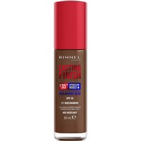 Rimmel Lasting Finish 35Hr Foundation trwały podkład pod makijaż 30 ml (różne odcienie) - 605 Hazelnut