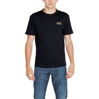Ea7 Herren T-Shirt Schwarz 475445, Größe M
