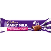 Dairy Milk Jelly Popping Candy Chocolate Bar 47g