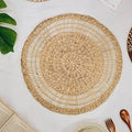 Bayside Round Seagrass Placemat