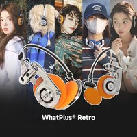 2026 WhatPlus RETRO R3 Bluetooth Earphones Headworn Wireless Portable Small Classic Fashion Headset 40mm Dynamic-unit Headphones