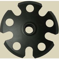 Tourenteller mit Gewinde 95 mm schwarz