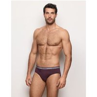 Slip in cotone elasticizzato New Fashion Color / MELANZANA / 6