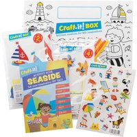 Baker Ross Seaside Craft-it! BOX (Each) Fun & Educational Crafts With Activity Book