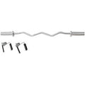 DKN Olympic EZ Curl Bar with Collars