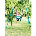 Plum 2-in-1 Swing Set Durable Outdoor Play Equipment for Kids