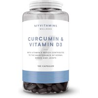 Curcumin & Vitamin D Capsules - 180Capsules