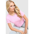 Nike Ribbed T-Shirt, rosa