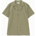 Camicia manica corta con colletto classico
