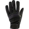 Draper Web Grip Work Gloves Black One Size