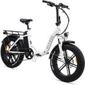 Hygge Vester Step Through Electric Bike Heron White Foldable