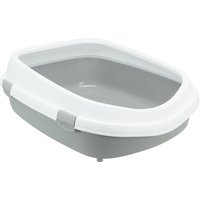 Trixie Primo XXL Cat Litter Tray - Grey/ white