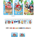Fun Stationery Pirates – 5 st