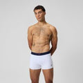 Jetstream Aquashort uni, hommes, blanc/bleu marine
